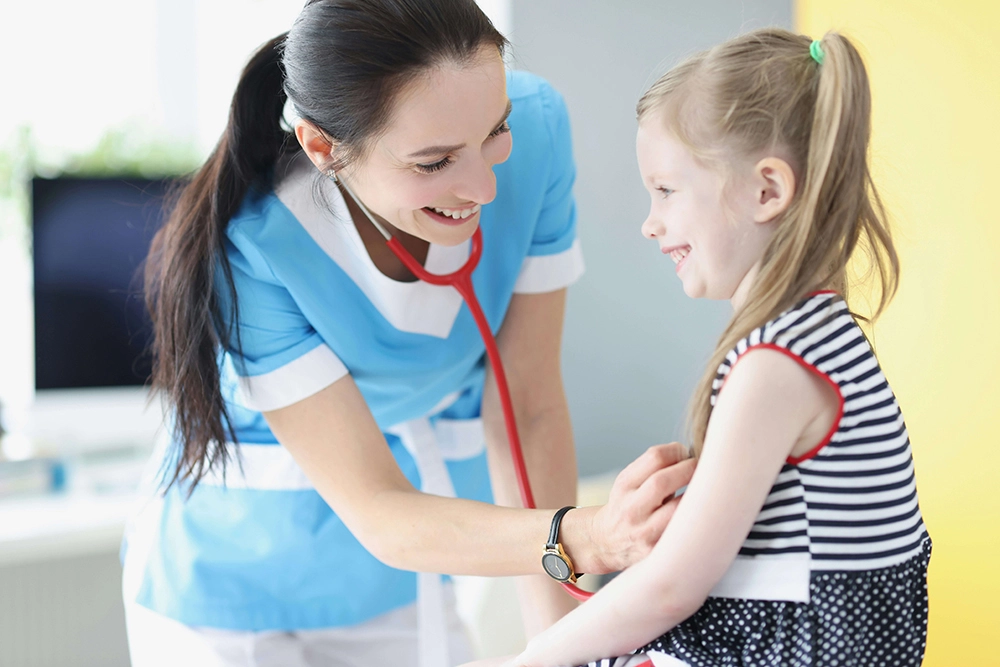 Doctor Examine Baby